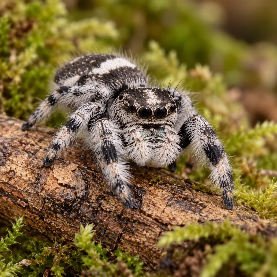 Phidippus regius (Nordamerika)