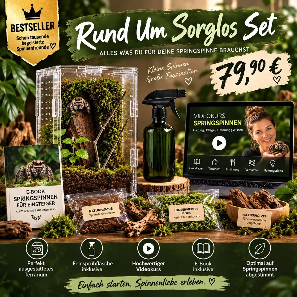 Springspinnen-Starterset „Rundum-Sorglos“